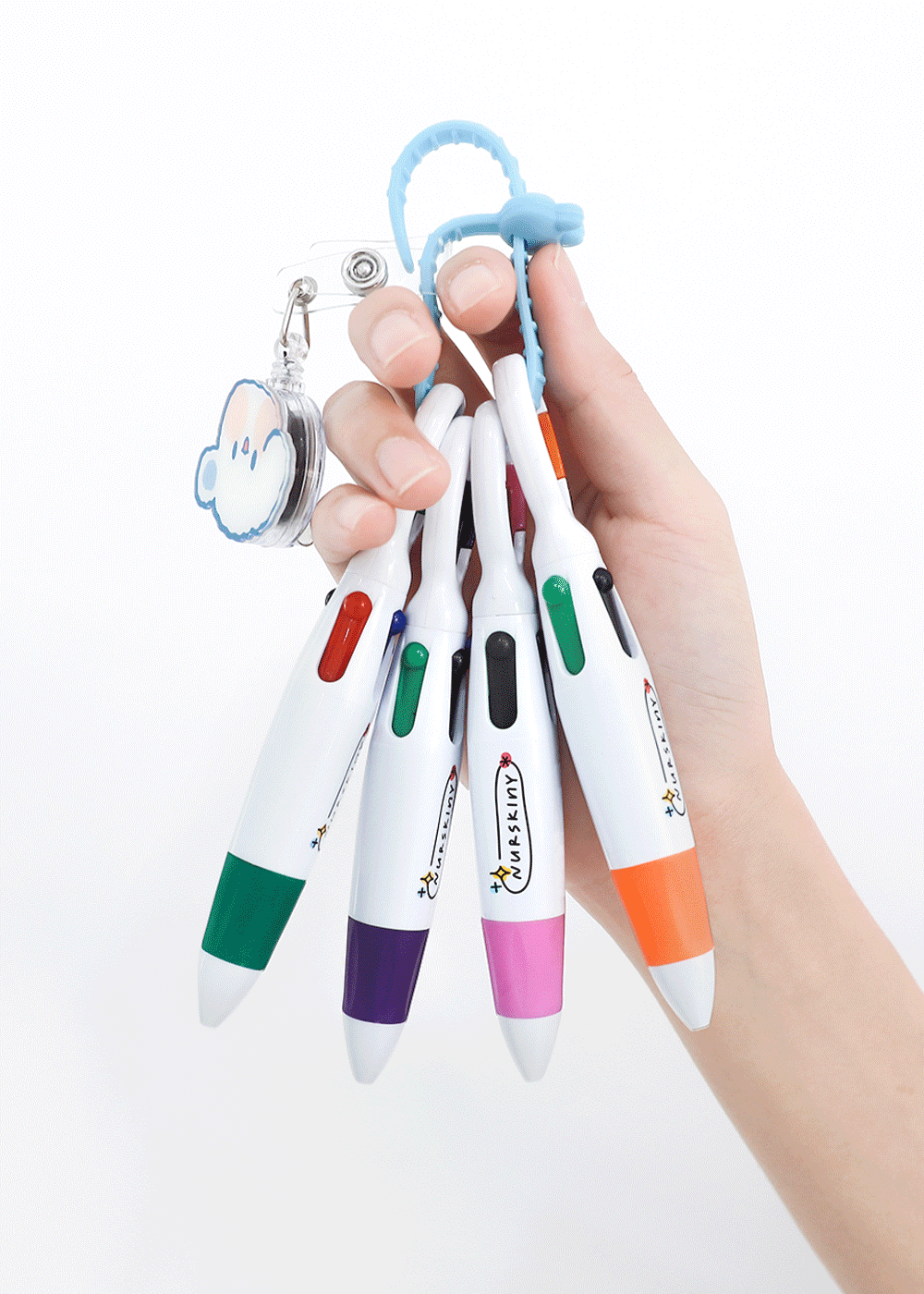 4-color ballpoint pen for walking