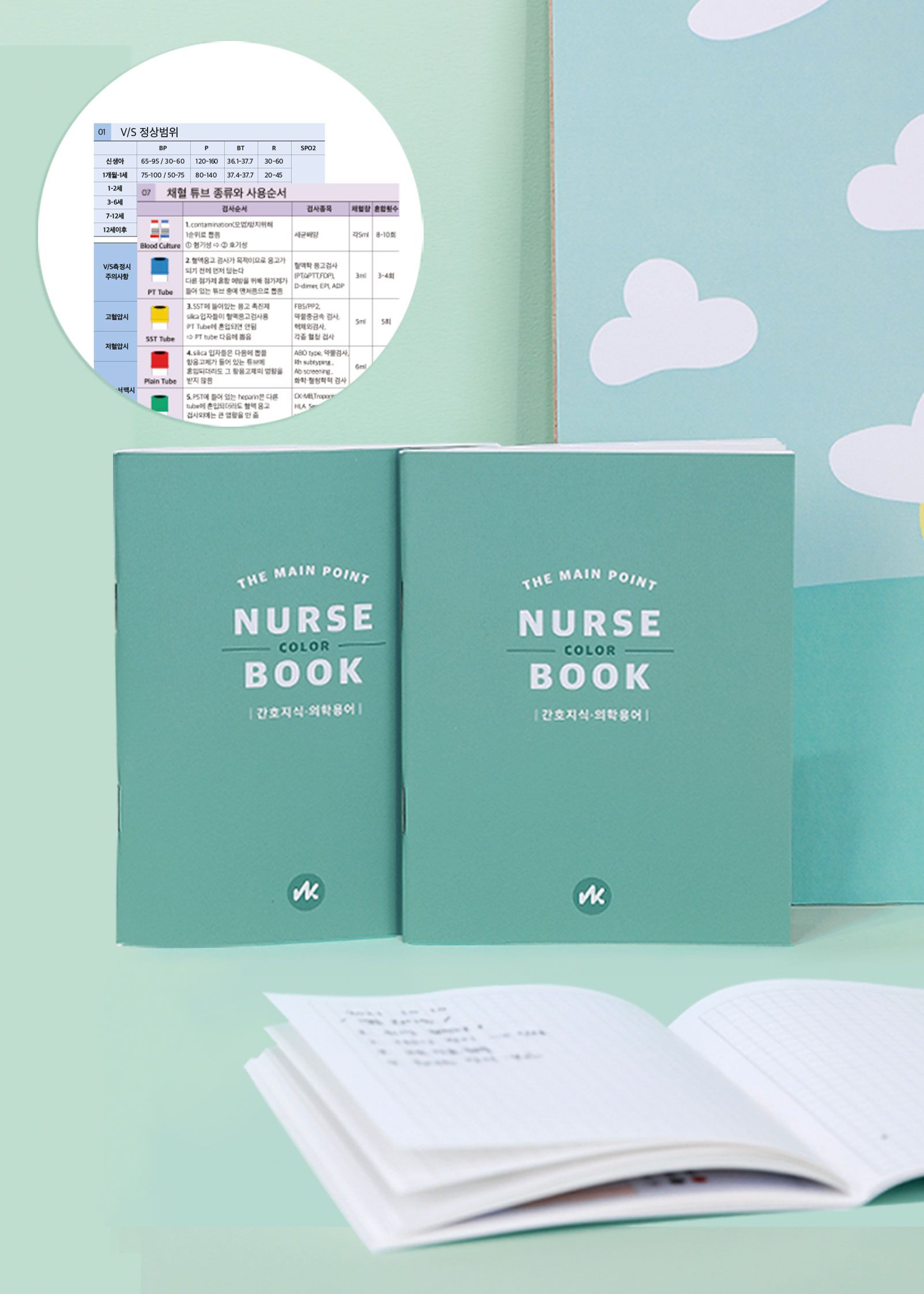 Nursing knowledge notebook color ver.